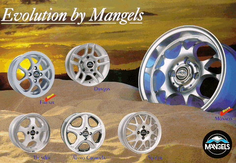 Poster da Linha Evolution by Mangels